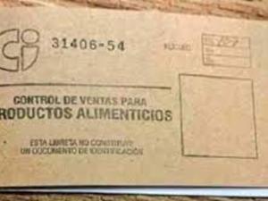 libreta de abastecimientos