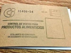 libreta de abastecimientos