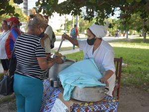 contigencia venta de comida
