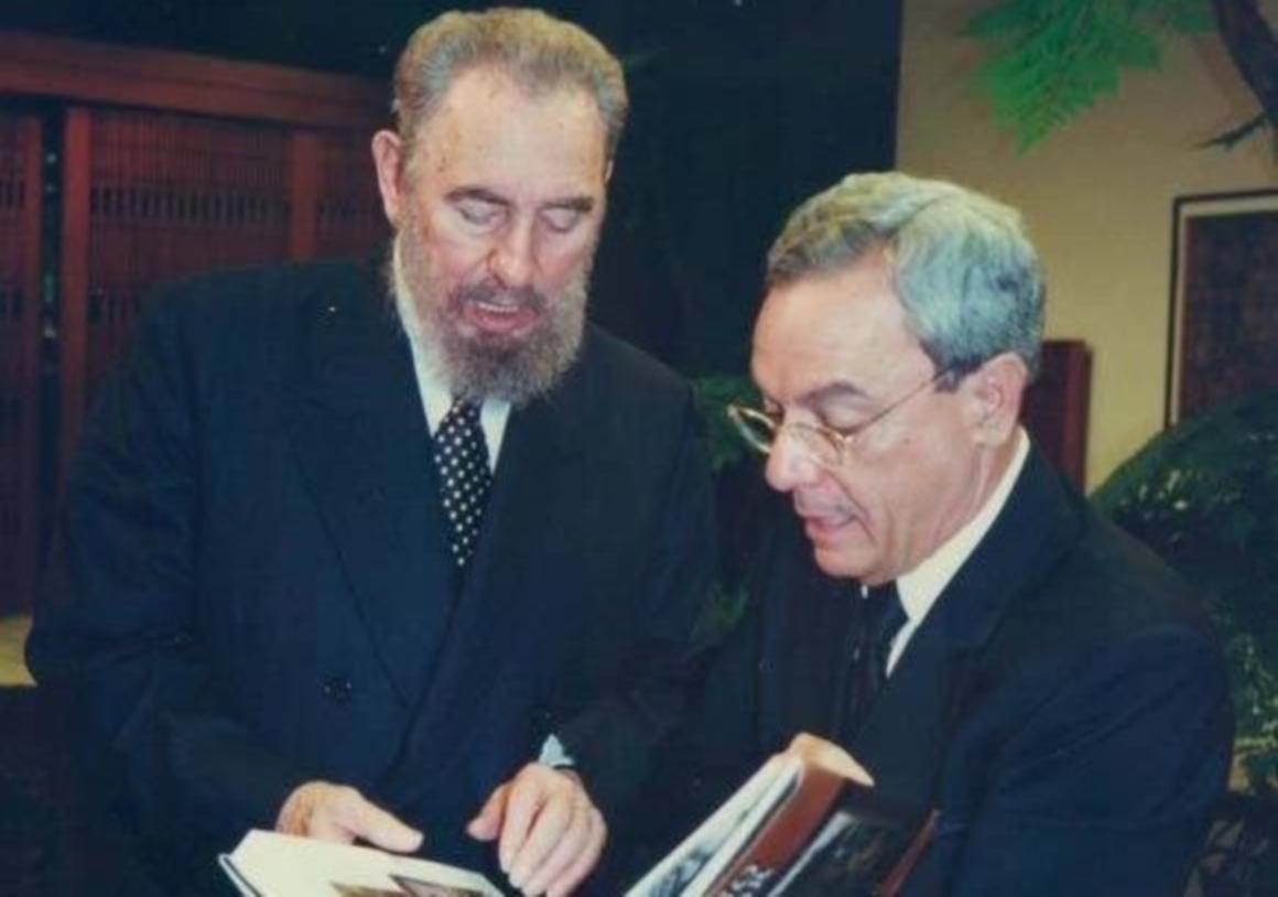 Eusebio Leal y Fidel