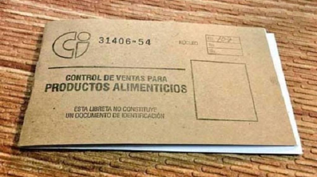 libreta de abastecimiento