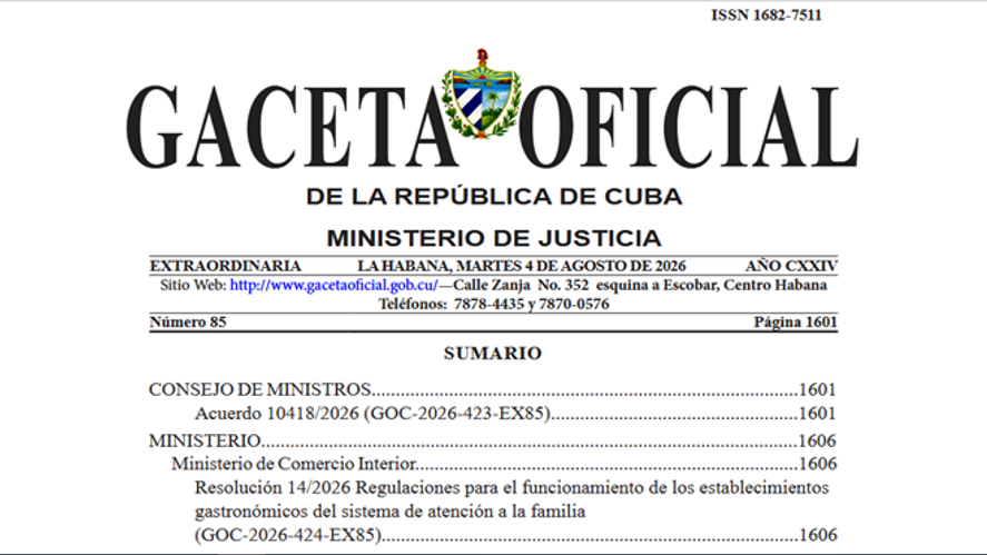 gaceta oficial